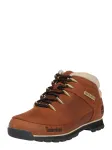 TIMBERLAND Auliniai batai su rai&scaron;teliais kremo / karamelės / juoda