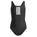 ADIDAS PERFORMANCE Sportinis maudymosi kostiumėlis '3-Stripes Swimsuit' juoda / balta