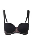 TRIUMPH Liemenėlė 'Palina Cosmic Heartbeat ' juoda