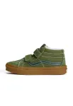 VANS Sportbačiai 'Sk8-Mid' žolės žalia / tamsiai žalia