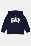 GAP Megztinis be užsegimo tamsiai mėlyna / margai pilka / balta