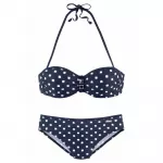 LASCANA Bikinis tamsiai mėlyna