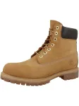 TIMBERLAND Auliniai batai su rai&scaron;teliais '6-inch Premium' tamsiai rusva / juoda