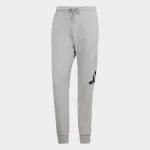 ADIDAS SPORTSWEAR Sportinės kelnės 'ESSENTIALS BIG LOGO FRENCH TERRY' antracito spalva / &scaron;viesiai pilka