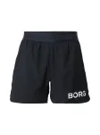 BJ&Ouml;RN BORG Sportinės kelnės juoda / balta