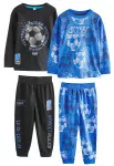 Next Miego kostiumas azuro spalva / pilka / juoda / natūrali balta
