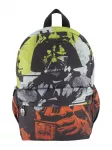 DISNEY Kuprinė 'Star Wars Beware The Dark Side' pilka / žalia / oranžinė / juoda