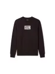 Calvin Klein Jeans Megztinis be užsegimo juoda / balta