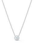 Swarovski Grandinėlė 'Una' sidabrinė / skaidri spalva