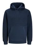 JACK & JONES Megztinis be užsegimo tamsiai mėlyna