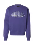 ALPHA INDUSTRIES Megztinis be užsegimo 'Studio Edition Vibe' purpurinė / balta