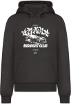 Mister Tee Megztinis be užsegimo 'Midnight Racing Club' juoda / balta