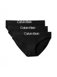 Calvin Klein Underwear Moteri&scaron;kos kelnaitės 'Maximum Cotton' juoda / balta