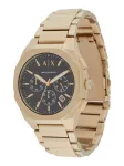 ARMANI EXCHANGE Analoginis (įprasto dizaino) laikrodis 'UHR' auksas