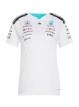 ADIDAS SPORTSWEAR Triko 'Mercedes - Amg Petronas Formula 1 Team' turkio spalva / vy&scaron;ninė spalva / juoda / balta