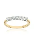 DIAMANT LETERNEL Žiedas 'Eternity' auksas