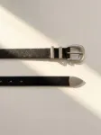 ARMIE Diržas 'The Walker Leather Belt' juoda