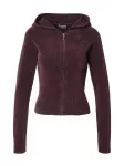 Juicy Couture Kardiganas 'Maya' vyno raudona spalva