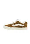 VANS Sportbačiai be auliuko 'Knu Skool' ruda / juoda / balta / vilnos balta
