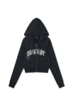 Ed Hardy Džemperis 'Panther 1971' juoda / balta