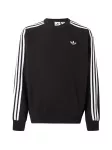 ADIDAS ORIGINALS Megztinis be užsegimo 'Adicolor' juoda / balta