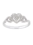 DIAMANT LETERNEL Žiedas sidabrinė