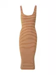 studioselect Suknelė 'Caro' karamelės / balta