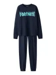 TWO SOON Miego kostiumas 'Fortnite' tamsiai mėlyna / &scaron;viesiai mėlyna