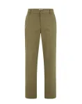 WE Fashion &bdquo;Chino&ldquo; stiliaus kelnės alyvuogių spalva