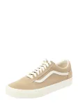 VANS Sportbačiai be auliuko 'OLD SKOOL' smėlio spalva / balta