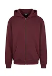 Urban Classics Džemperis burgundi&scaron;ko vyno spalva