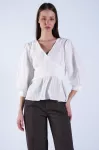 Trend Ala&ccedil;atı Stili Palaidinė gelsvai pilka spalva