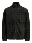 JACK & JONES Flisinis džemperis 'JORSEBASTIAN' tamsiai žalia