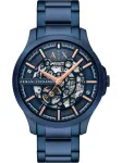 ARMANI EXCHANGE Analoginis (įprasto dizaino) laikrodis gencijono spalva / koralų splava