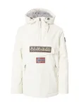 NAPAPIJRI Funkcinė striukė 'Rainforest' smėlio spalva / smėlio / raudona / juoda