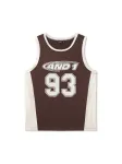 AND1 Palaidinė be rankovių '93 Airtex' gelsvai pilka spalva / ruda