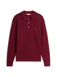 TOMMY HILFIGER Megztinis ciklameno spalva