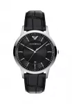 Emporio Armani Analoginis (įprasto dizaino) laikrodis 'ARCHETIPO' juoda / sidabrinė