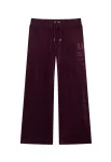 Juicy Couture Kelnės 'OLD GOTHIC' granatų spalva / vyno raudona spalva