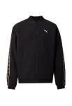 PUMA Demisezoninė striukė medaus spalva / juoda / balta