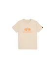 ALPHA INDUSTRIES Mar&scaron;kinėliai nebalintos drobės spalva / oranžinė
