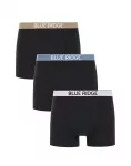 WE Fashion Boxer trumpikės juoda