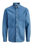 Jack & Jones Junior Mar&scaron;kiniai 'JJEStanley' tamsiai (džinso) mėlyna