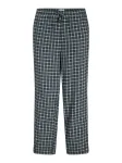 JACK & JONES Pižaminės kelnės 'JACRimon' nakties mėlyna / nendrių spalva / balta