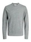 Jack & Jones Premium Megztinis 'JPRMark' margai pilka