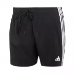 ADIDAS SPORTSWEAR Sportinės glaudės '3-Stripes Swim' juoda / balta