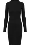 Urban Classics Suknelė ' Ladies Rib Dress ' juoda