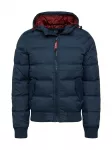 INDICODE JEANS Žieminė striukė 'Adrian' tamsiai mėlyna