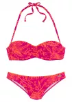VENICE BEACH Bikinis oranžinė / tamsiai rožinė