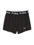 PUMA Sportinės kelnės 'Strong 3' &scaron;viesiai pilka / juoda